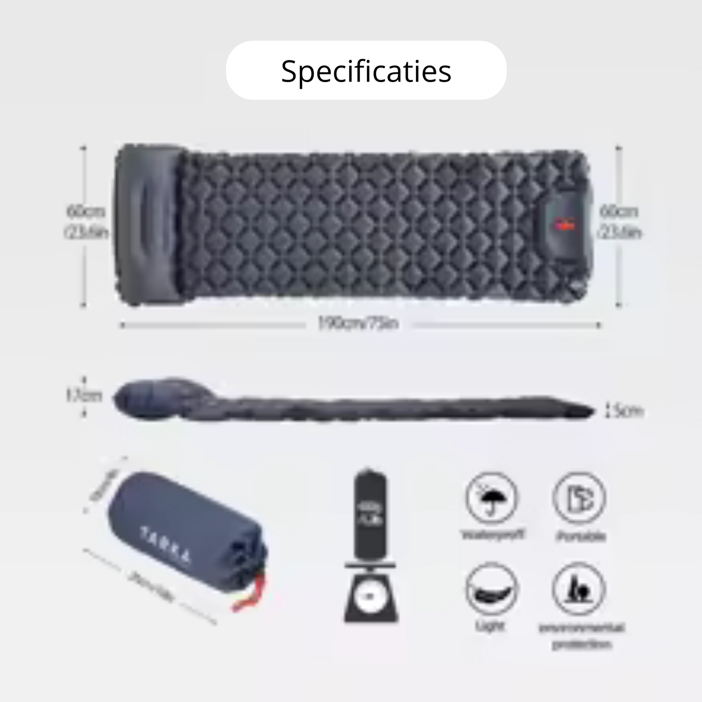NomadRest Camping Mat – Luxe Slaapcomfort Voor Elke Avontuur